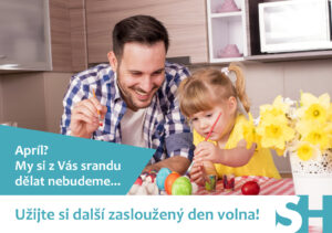 Příspěvek na Velikonoce a Apríl.